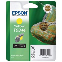 Epson Chameleon T0344 Ultrachrome Ink, Ink Cartridge, Yellow Single Pack, C13T03444010
